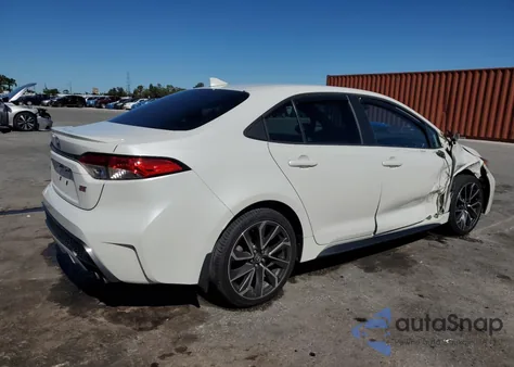 2020 Toyota Corolla Se from USA, damaged, VIN 5YFS4RCE6LP011295